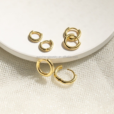 은 얇은 보석 미니멀 18K 금 9MM 11MM 13MM 허프 세트 FedEx DHL UPS TNT EMS 배송