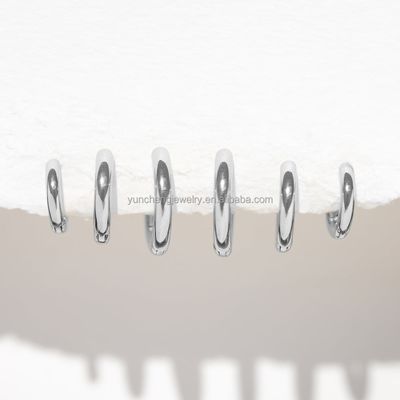 은 얇은 보석 미니멀 18K 금 9MM 11MM 13MM 허프 세트 FedEx DHL UPS TNT EMS 배송