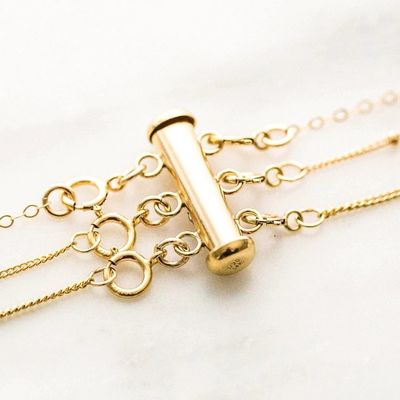 925 스터링 은 보석 최신 18K 금 접착층 목걸이 매치